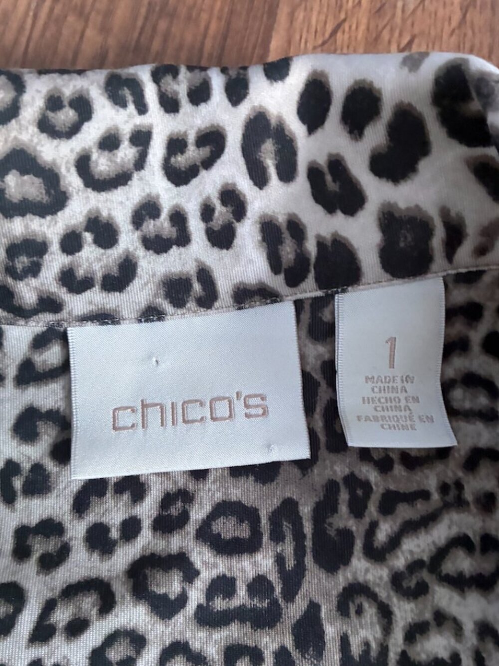 Chico's Animal Jacket - Picture 6 of 13